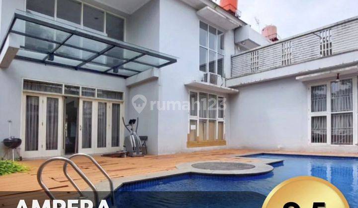 TURUN HARGA!! AMPERA - RUMAH COMPOUND SIAP HUNI (T/B: 506/350) 1