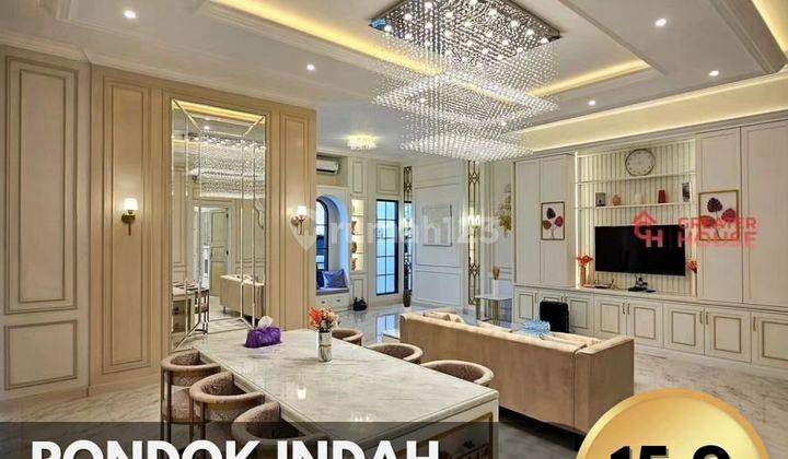 PONDOK INDAH - BRAND NEW LUXURIOUS HOUSE (T/B: 240/400) 1