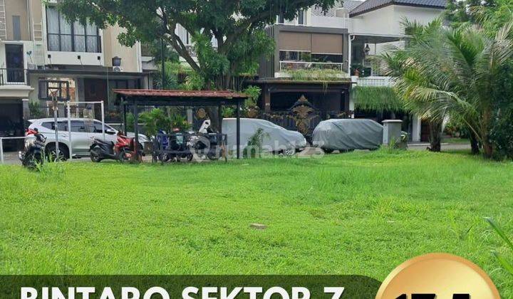 BINTARO SEKTOR 7 - KAVLING SIAP BANGUN (T: 352) 1