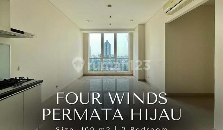 Apartemen Four Winds 2 BR di Permata Hijau, LB 109