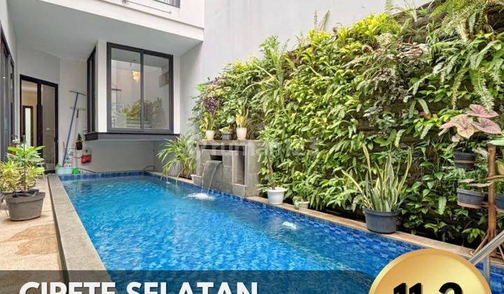 Rumah Cantik Dalam Komplek Cipete Selatan, T 270 B 430 1