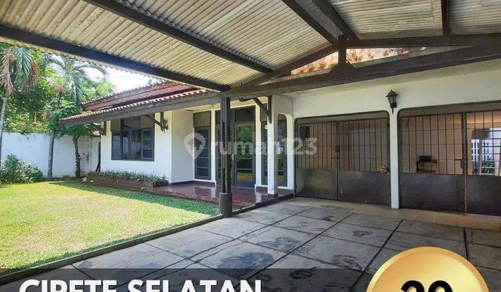 Rumah Hanya Hitung Tanah Di Cipete Selatan, T 584 1