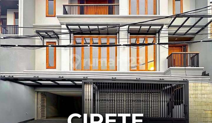 New 3-Story Ready-to-Occupy House in Cipete, T 204 B 680