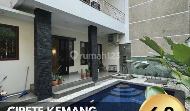 Rumah Bagus Siap Huni Furnished di Cipete Kemang, T 236 B 205 1