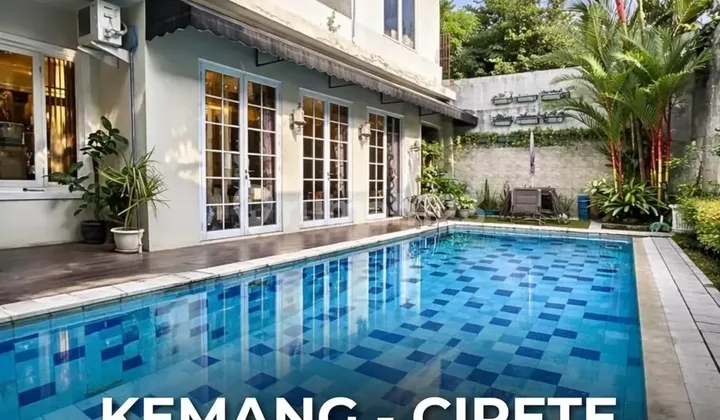 Rumah Cantik Siap Huni di Kemang - Cipete, LT 450 LB 250