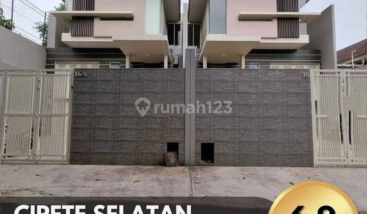 Rumah Baru Minimalis Hadap Selatan di Cipete, T B 156 275 1