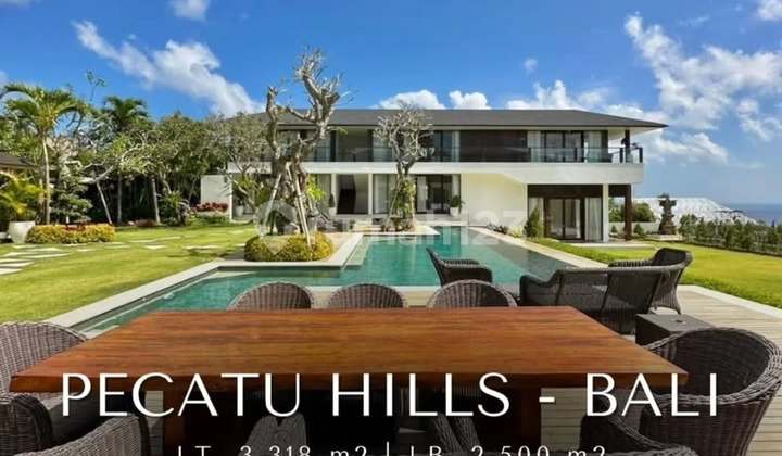 Luxury Villa Ocean View Fully Furnished in Pecatu Hills - Bali, T 3318 B 2500 Luxury Villa Ocean View Fully Furnished in Pecatu Hills - Bali, T 3318 B 2500