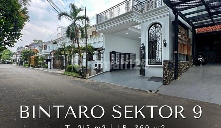 Rumah Baru dalam Cluster Bintaro Sektor 9, T 215 B 360