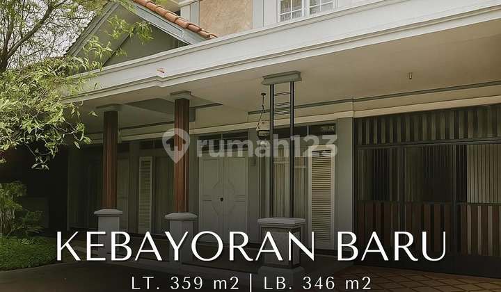 Rumah Bagus Siap Huni di Kebayoran Baru dekat MRT, T 359 B 346