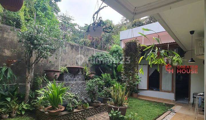 Rumah Lama Hitung Tanah Di Lingkungan Private Kemang, Lt 256 2