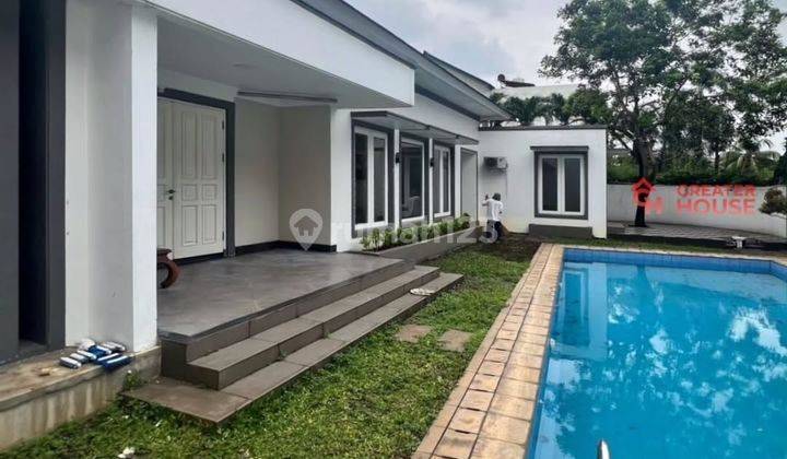 Rumah 1 Lantai Hadap Utara di Bangka Kemang, T 696 B 325 2