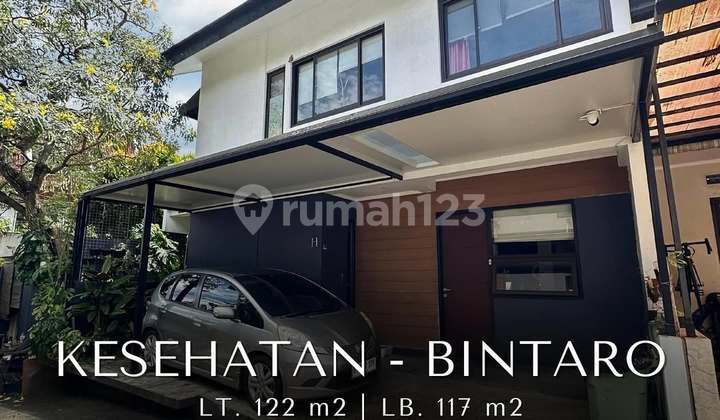 Rumah Cantik dalam Cluster Kesehatan - Bintaro, T 122 B 117