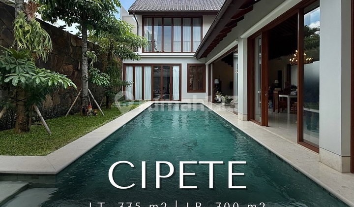 Luxurious Modern Tropical House di Cipete, T 775 B 700