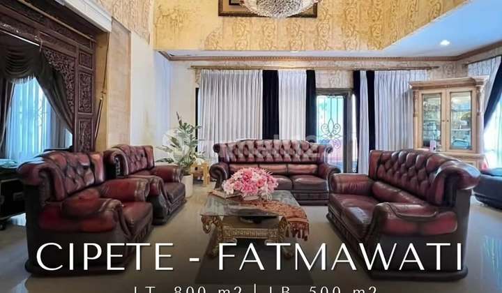 Rumah Bagus Siap Huni di Cipete - Fatmawati, T 800 B 500