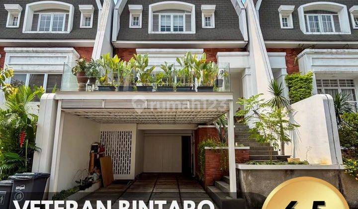 Rumah Cantik Dalam Townhouse Veteran Bintaro, T 150 B 300 1