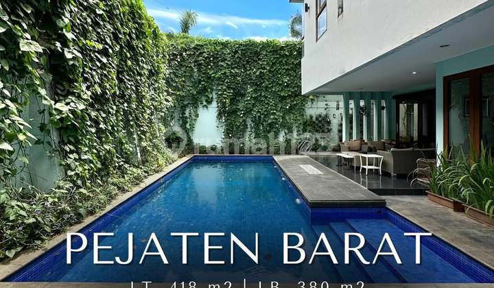 Modern Private House Dalam Komplek Pejaten Barat, T 418 B 380