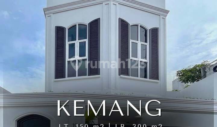 Rumah Baru Semi Furnished di Kemang, T 150 B 300
