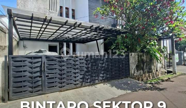 Nice Semi-Furnished House in Bintaro Sector 9 Cluster, Type 203, Building Area 250