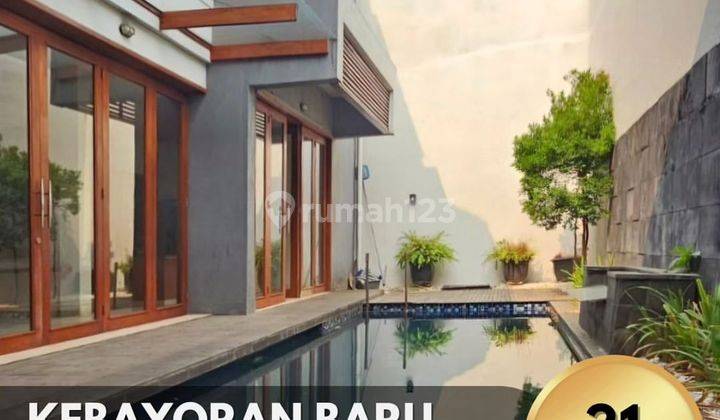 Rumah Cantik Siap Huni Di Kebayoran Baru, T 409 B 350 1