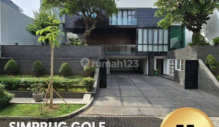 SIMPRUG GOLF - RUMAH MEWAH SIAP HUNI DALAM KOMPLEK (LT/LB: 680/1200) 1