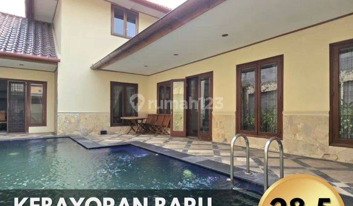 Rumah Siap Huni Dekat Senayan City, Kebayoran Baru T B 510 310 1