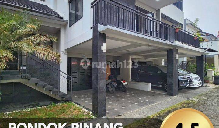 Rumah Minimalis Dalam Townhouse Di Pondok Pinang, T 132 B 250 1