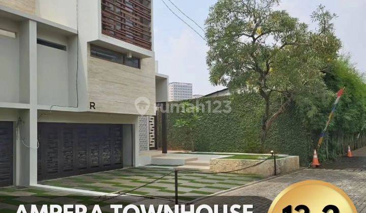 Rumah Minimalis Bagus di Ampera Townhouse, T 382 B 665 1