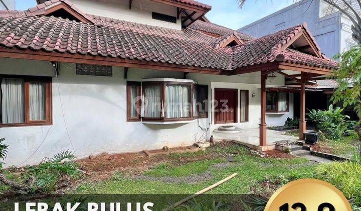 Rumah Lama Hitung Tanah Dalam Komplek Lebak Bulus, T 650 B 600 1