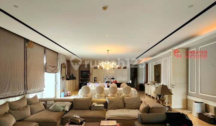 ruang keluarga the residence at dharmawangsa tower