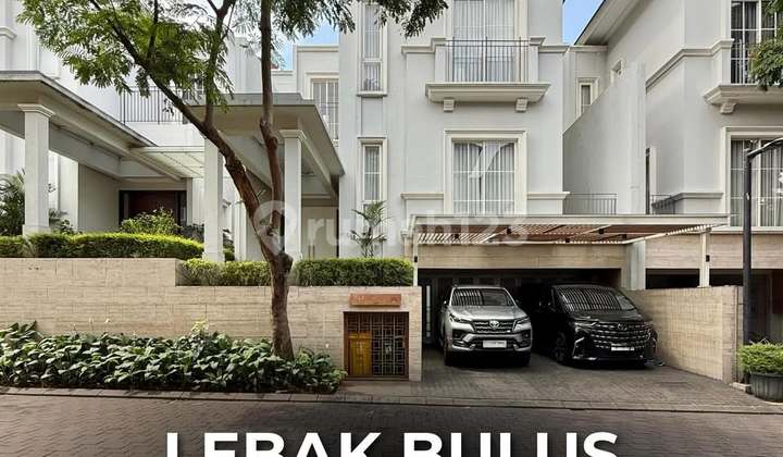 Rumah Bagus Semi Furnished di Townhouse Lebak Bulus LT 208 LB 378