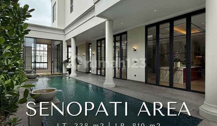 Rumah Baru 4 Lantai di Area Senopati - Kebayoran Baru T 338 B 810 Rumah Baru 4 Lantai di Area Senopati - Kebayoran Baru T 338 B 810