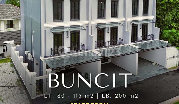 Brand New House di Buncit - Mampang, LT 80-115 LB 200 Brand New House di Buncit - Mampang, LT 80-115 LB 200