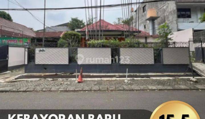 Rumah 1 Lantai Area Kramat Pela Kebayoran Baru, T 538 B 227 1