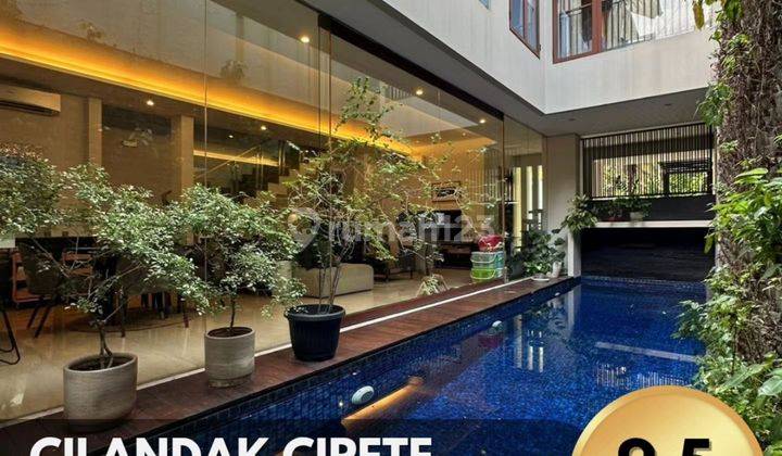 Luxurious Minimalist House Dalam Townhouse Cilandak Cipete, Lt 176 Lb 330 1