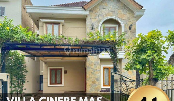 Rumah Cantik Mediteranian Style di Villa Cinere Mas, T 200 B 275 1