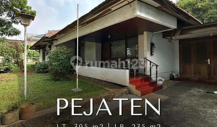 Rumah Terawat Hitung Tanah dalam Komplek Pejaten, T 705 B 275