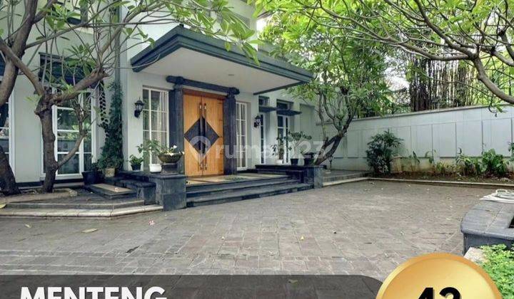 MENTENG - RUMAH MEWAH SIAP HUNI 1 LANTAI, JALAN LEBAR (T/B: 753/520) 1