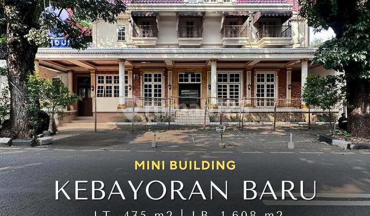 4-Story Mini Building Former Cafe in Kebayoran Baru, L 475 B 1608