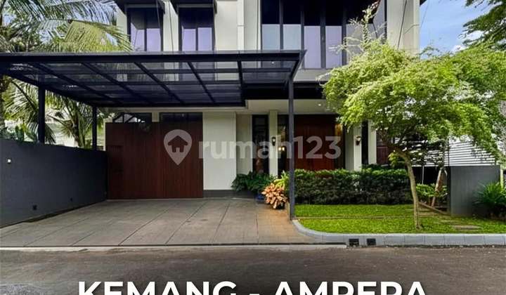 Rumah Cantik Semi Furnished Dalam Cluster Kemang, LT 232 LB 280