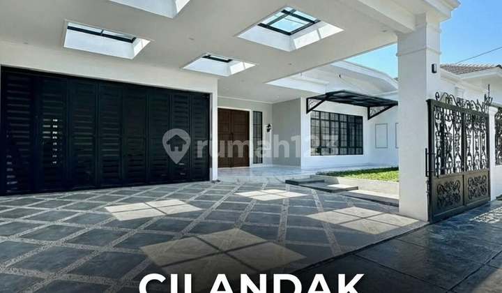 Rumah Baru Semi Furnished 1 Lantai di Cilandak, T 515 B 400