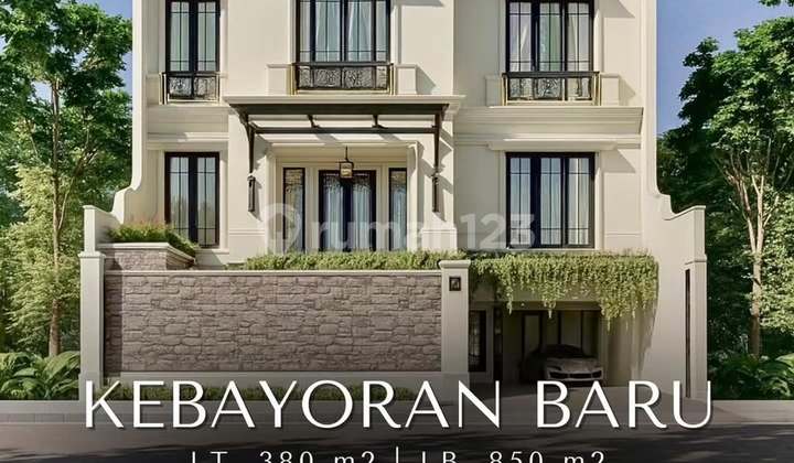 Brand New On Progress Semi Furnish di Kebayoran Baru, T 380 B 850