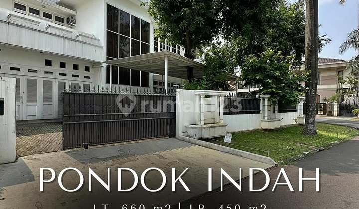 Rumah Bagus di Lingkungan Tenang Pondok Indah, T 660 B 450