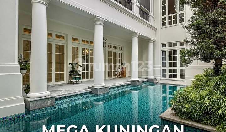 Rumah Mewah Modern Klasik di Mega Kuningan, LT 540 LB 1100