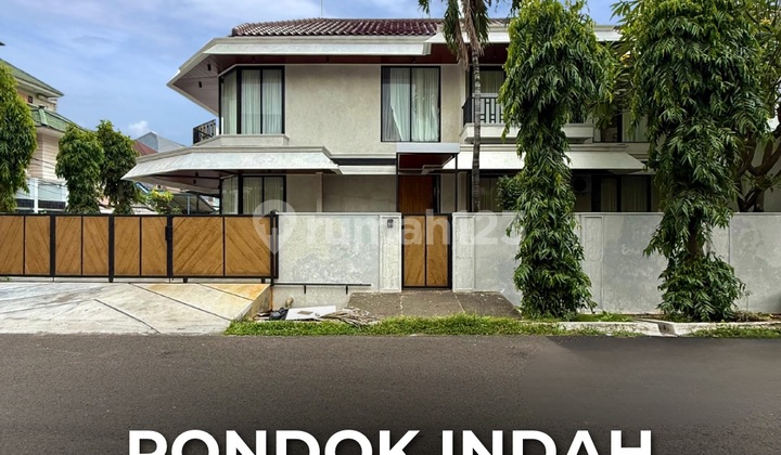 Rumah Baru Renovasi Full Furnished di Pondok Indah, T 260 B 345
