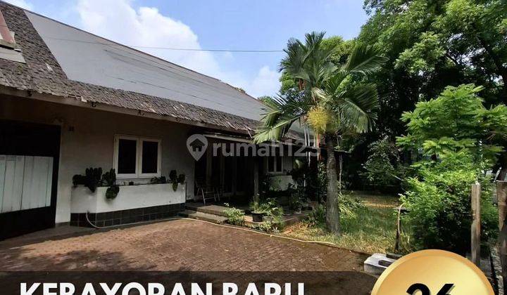 Rumah Tua Hitung Tanah di Kebayoran Baru, T 467 B 245 1