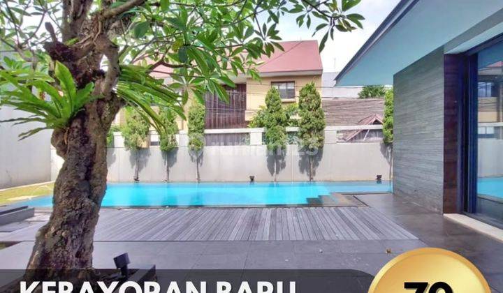 Rumah Cantik Minimalis di Area Senopati Kebayoran Baru, T 805 B 600 1