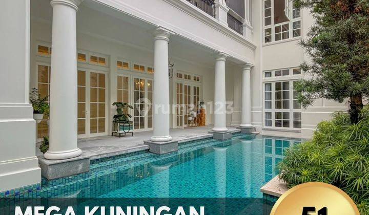 Luxurious Modern Classic House di Mega Kuningan, T 540 B 1100 1