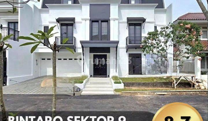 BINTARO SEKTOR 9 - NEWLY RENOVATED HOUSE DALAM CLUSTER (T/B: 255/385) 1