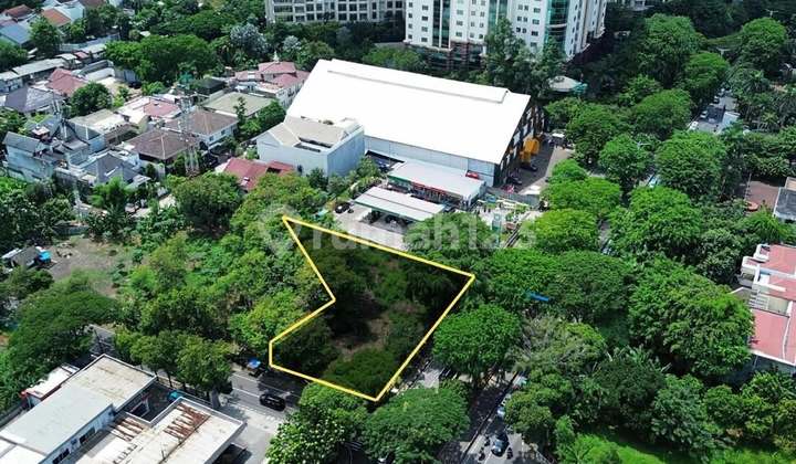 Kavling Posisi Hoek di Area Komersial Simprug, LT 1514