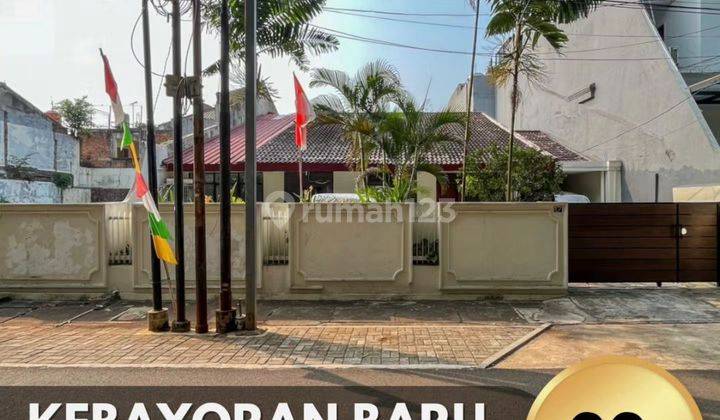 KEBAYORAN BARU - RUMAH BAGUS 1 LANTAI (T/B: 368/300) 1